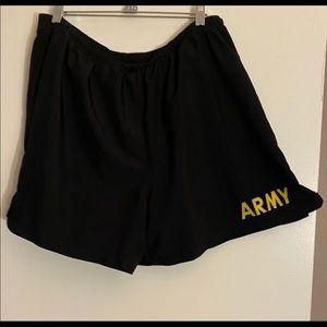 Rothco Army physical Training shorts size Large.